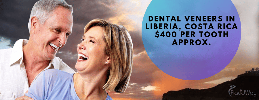 Dental Veneers in Liberia, Costa Rica Cost